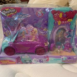 Shopkins Happy Places Mermaid Convertible, Multicolor